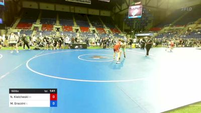 160 lbs Rnd Of 64 - Nolan Kielcheski, Wisconsin vs Michael Grazzini, Illinois