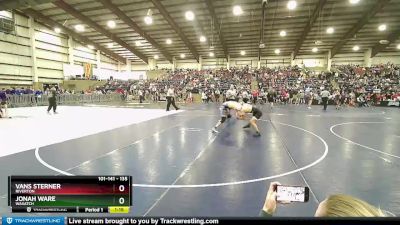 135 lbs Cons. Round 6 - Jonah Ware, Wasatch vs Vans Sterner, Riverton