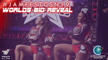 JAMfest Cheer Super Nationals 2019 Worlds Bid Reveal