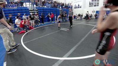 61 lbs Consi Of 4 - Sawyer Shouse, Morrison Takedown Club vs Sebastian Arroyo, Little Axe Takedown Club