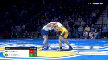 184 lbs Charley Popp, NDSU vs Martin Mueller, SDSU