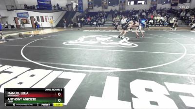 125 lbs Semifinal - Anthony Aniciete, Tiffin vs Manuel Leija, Davenport