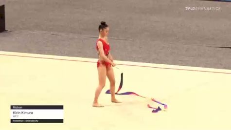 Kirin Kimura - Ribbon, WCC - 2021 USA Gymnastics Championships