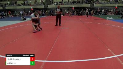 140 lbs Semifinal - Carter Birdyshaw, Wrestling Factory vs Justice Elam, West Salem-Bangor