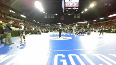 105 lbs Round Of 32 - Maggie Cornish, Tesoro vs Channey Schaad, Del Norte