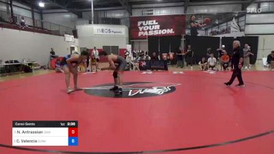 86 kg Consolation - Neil Antrassian, Cavalier Wrestling Club vs Cael Valencia, Sunkist Kids Wrestling Club