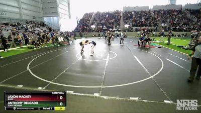 144 lbs Semifinal - Anthony Delgado, SLAM! NEVADA vs Jaxon Mackey, Basic