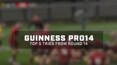 Top 5 Tries From Guinness PRO14 Round 14