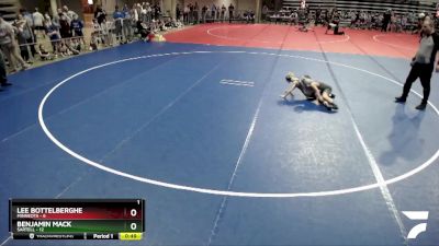 70 lbs Semis (4 Team) - Benjamin Mack, Sartell vs Lee Bottelberghe, Minneota