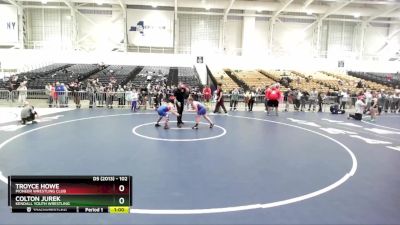 102 lbs Round 5 - Troyce Howe, Pioneer Wrestling Club vs Colton Jurek, Kendall Youth Wrestling