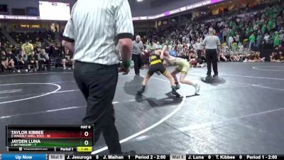 106 lbs Semis - Jayden Luna, 2-Bettendorf vs Taylor Kibbee, 3-Waverly-Shell Rock