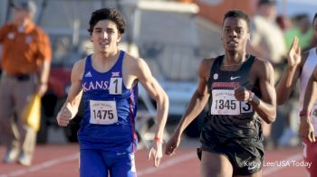 Hoppel, Manzano Headline Texas Tech 800m