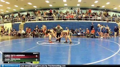 160 lbs Semis (4 Team) - Chris Tietz-Herrera, Portage vs Mark Ferguson, Indiana Creek