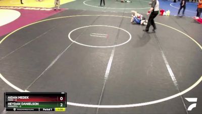 85 lbs Semis (4 Team) - Aidan Medek, Pierz vs Heydan Danielson, Minneota