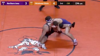 174 lbs, Taylor Lujan (UNI) vs Joe Smith (Oklahoma State)