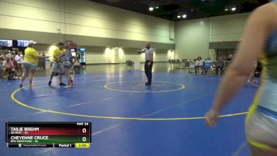 190 lbs Round 2 (16 Team) - Cheyenne Cruce, RPA Wrestling vs Tailie Brehm, SD Heat