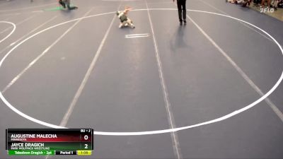 Champ. Round 1 - Augustine Malecha, Minnesota vs Jayce Dragich, Park Wolfpack Wrestling