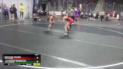 101 lbs Cons. Semi - Catherine Hendricks, Team Wyoming vs Raylynn Woods, Team Nevada