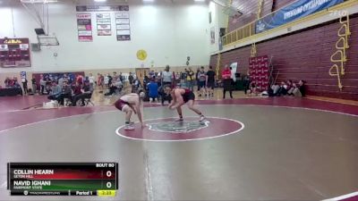 165 lbs Cons. Round 2 - Collin Hearn, Seton Hill vs Navid Ighani, Fairmont State