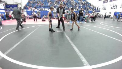 70-73 lbs Final - Lazavier Alexander, Chandler Takedown Club vs Carter Herandy, Mcalester Youth Wrestling