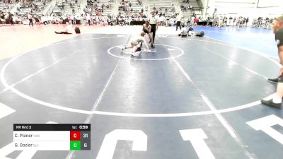 90 lbs Rr Rnd 3 - Carson Planer, Indiana Outlaws Red vs Gabriel Dozier, Sly Snipers BYW