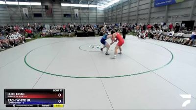 170 lbs Semis & 3rd Wb (16 Team) - Luke Hoag, Minnesota Blue vs Zach White Jr., Team Indiana