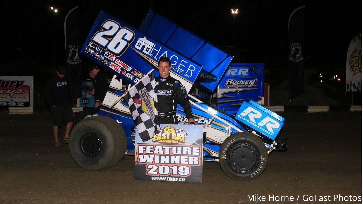 Eliason Blasts to East Bay Sprint Victory