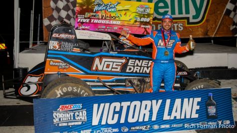 Last Lap Hero Windom Scores USAC Sprint Opener