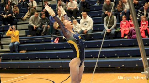 Big Five Meet Showcases Big Ten Gymnastics Talent