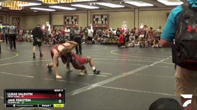 200 lbs Semis & 1st Wrestleback (8 Team) - Lukas Valentin, Frost Gang vs Jake Feinstein, Triumph WC