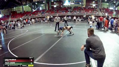 70 lbs 7th Place Match - Jack Majerus, St. Paul vs Mack Unger, Lincoln Squires Wrestling Club