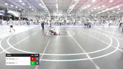 52 lbs Rr Rnd 3 - Nathan Chung, RedNose Wrestling School - ES vs Gavin Saxton, The Wrestling Mill