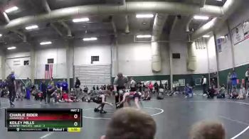 84 lbs Round 5 (6 Team) - Charlie Rider, Grandview vs Keiley Mills, Kearney Matcats - Gold