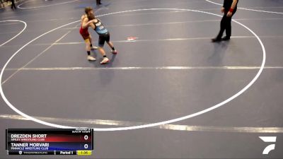 117 lbs Round 3 - Drezden Short, Simley Wrestling Club vs Tanner Morvari, Pinnacle Wrestling Club