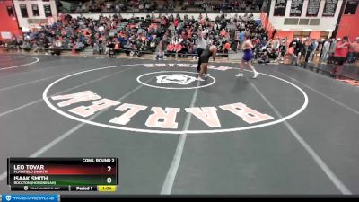 220 lbs Cons. Round 2 - Leo Tovar, Plainfield (NORTH) vs Isaak Smith, Rockton (Hononegah)