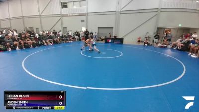 113 lbs Round 1 (16 Team) - Logan Olsen, Louisiana vs Ayden Smith, Pennsylvania