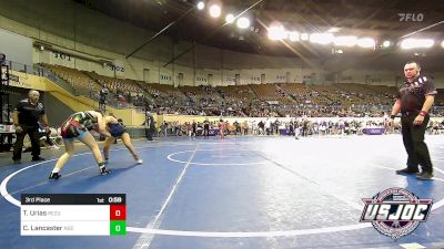 118 lbs 3rd Place - Tessa Urias, ReZults Wrestling vs Claire Lancaster, Norman Grappling Club