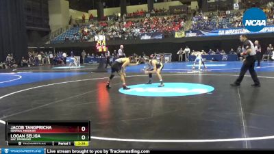 125 lbs Cons. Round 1 - Logan Seliga, UNC Pembroke vs Jacob Tangpricha, Central Missouri