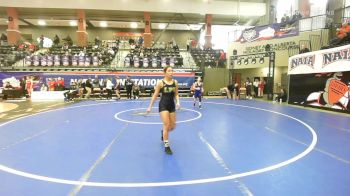 101 lbs Consi Of 16 #2 - Angelique Cervantes, Life Pacific vs Ella Whitaker, York College