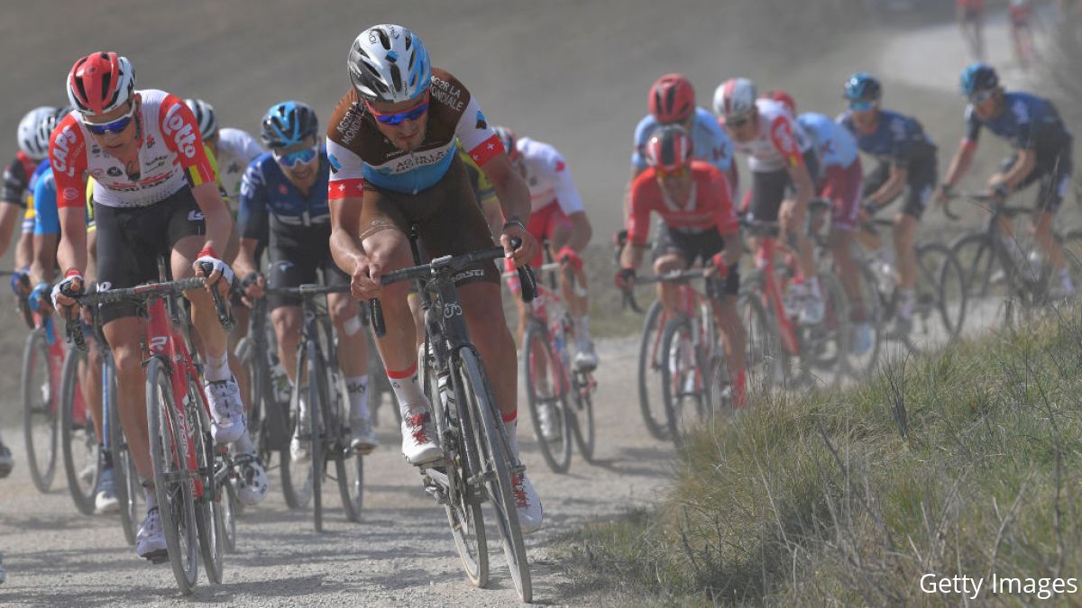 Julian Alaphilippe Wins Strade Bianche Over Fuglsang, Van Aert