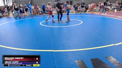 92 lbs Quarterfinal - Benjamin Chromey, Washington vs Urijah Launit, Mat Demon Wrestling Club