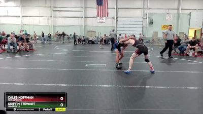 138 lbs Cons. Round 3 - Griffin Stewart, Maverick?s vs Caleb Hoffman, Mat Asassins