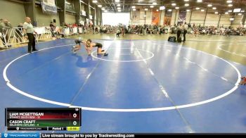 88 lbs Rd# 6- 9:00am Saturday Final Pool - Liam McGettigan, Dynasty Death Row vs Cason Craft, Oklahoma Outlaws