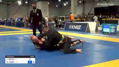 JAMES SMITH vs BRANDON LIEBEL 2021 World Master IBJJF Jiu-Jitsu Championship