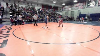 138 lbs Champ. Round 2 - Marley Guerrero, Monte Vista vs Cain Clark, Madison HS