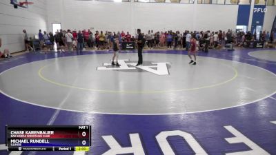 38 lbs Round 4 - Chase Karenbauer, Bad Karma Wrestling Club vs Michael Rundell, Illinois