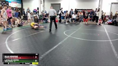 80 lbs Round 3 (8 Team) - Silas Krispine, Mayfield Mat Academy vs Lachlan Smith, Terps Xtreme