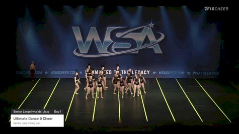 Ultimate Dance & Cheer - Senior Jazz Rising Sun [2022 Senior Large (worlds) Jazz Day 1] 2022 WSA South Dakota