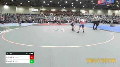 110 lbs Quarterfinal - Ben Vertner, Small Town Wrestling vs Brayden Arguijo, Central Coast Most Wanted