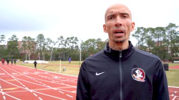 Post-Workout Interview With FSU Hurdle Coach Brandon Hon